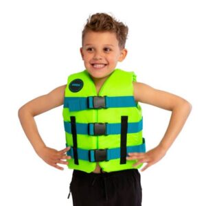 Laste päästevest Jobe Nylon Life Vest Kids Lime Green 30-40kg