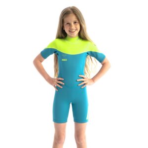 Jobe Laste Kalipso Boston 2mm Shorty Wetsuit Kids Teal