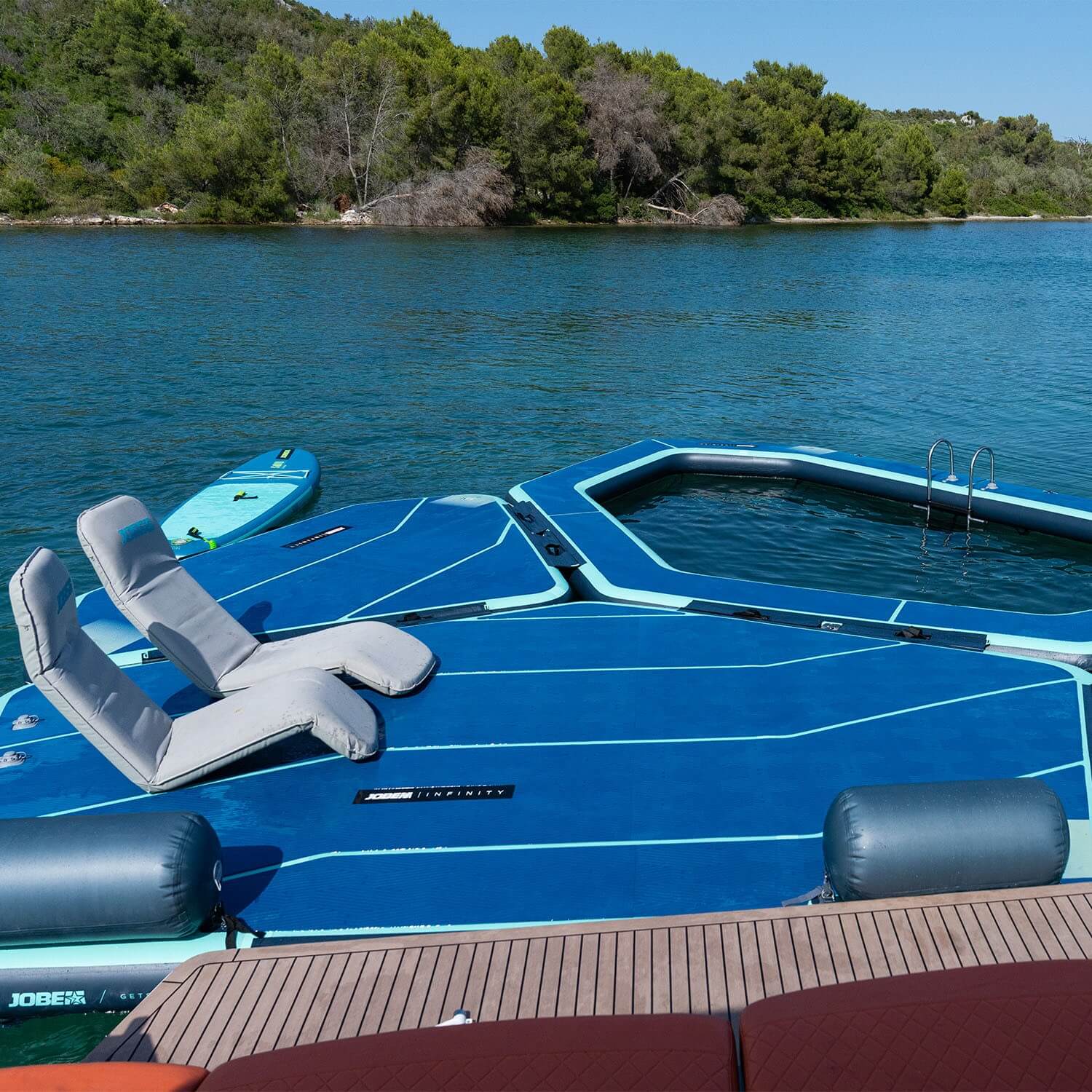 Infinity Island Jobe Täispuhutav Veepealne Platvorm - Image 7