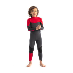 Jobe Laste Pikk Kalipso Boston 3/2mm Wetsuit Kids Red